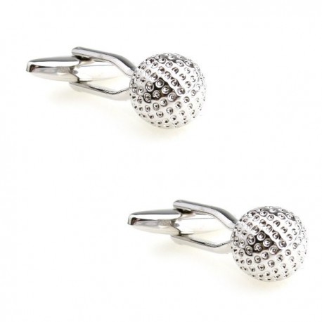 bouton manchette balle de golf