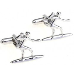 bouton de manchette surfeur