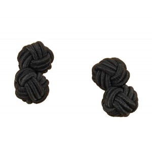 bouton de manchette tissu