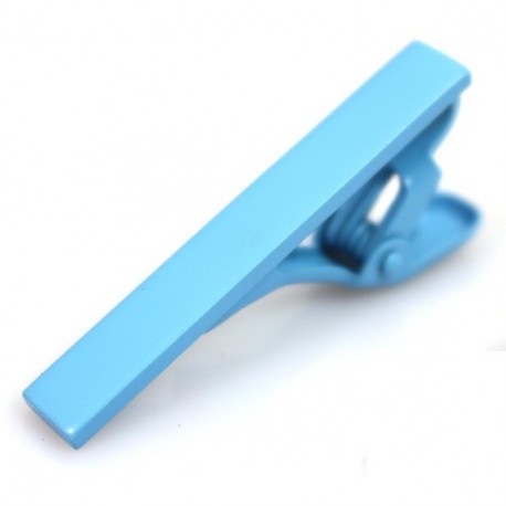 pince cravate bleu ciel