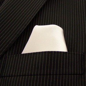 pochette costume satin
