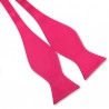Noeud-papillon à nouer, fuchsia