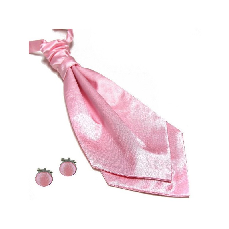 Lavallière De Cérémonie En Satin Déjà Nouée - Cravate élégante Pour Mariage Et Occasions Spéciales, Fabriquée En France