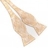 Noeud papillon couleur champagne