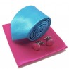 Le pack slim turquoise et fuchsia