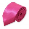 cravate slim "Fuschia"