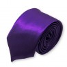 cravate slim violette