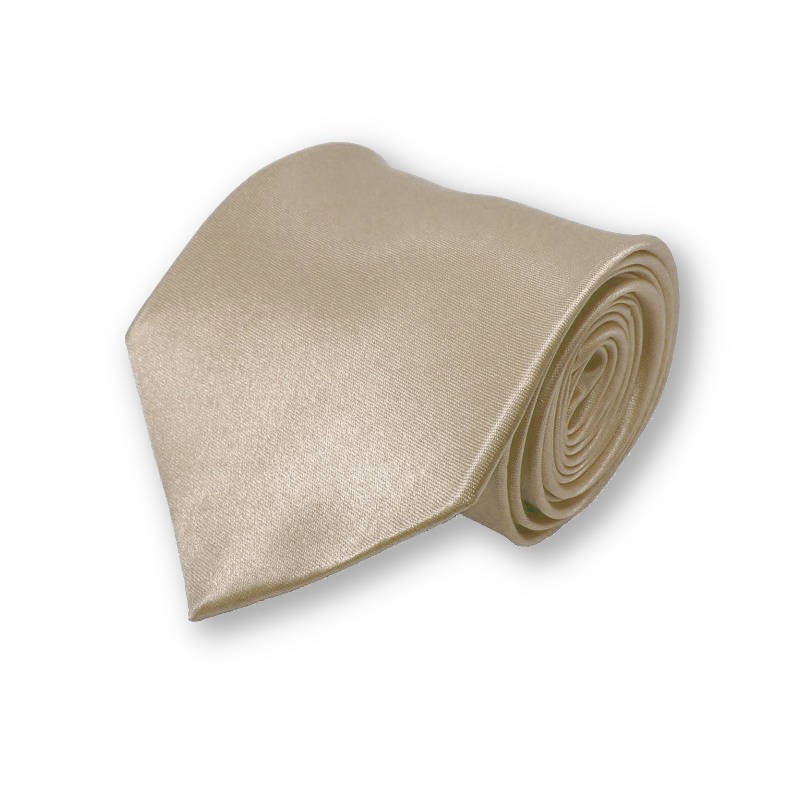 Cravate beige