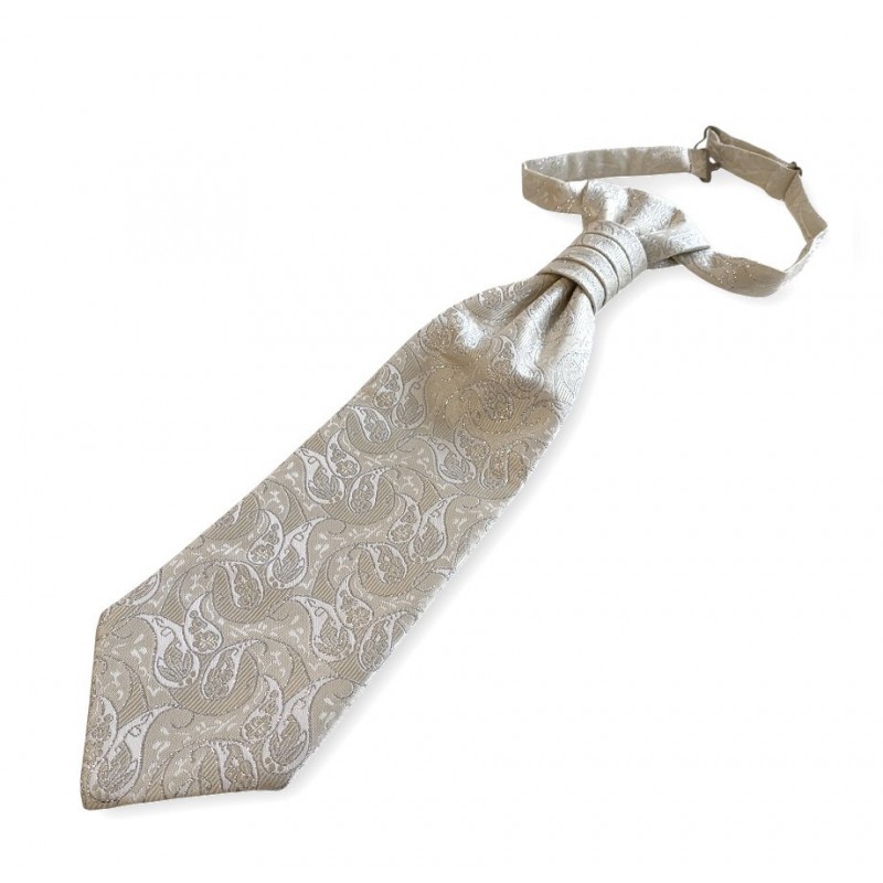 lavallière blanc cassé écru