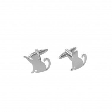 Boutons de manchettes « Le chat »