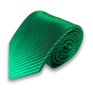 Cravate vert-foncé